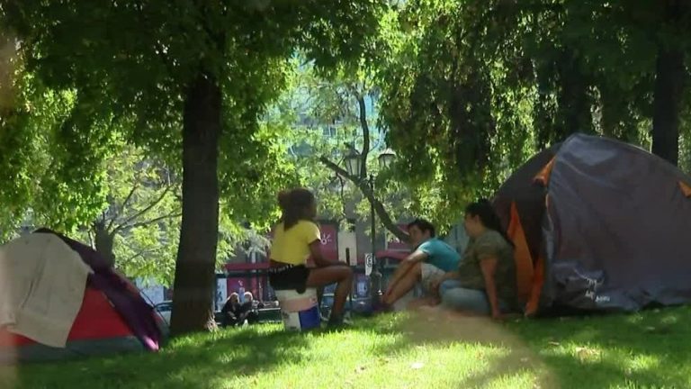 Preocupante aumento: La migración irregular y las carpas en lugares públicos van en alza