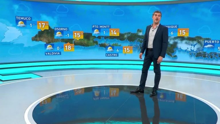 Eduardo Sáez y el pronóstico del tiempo para este miércoles 13 de abril