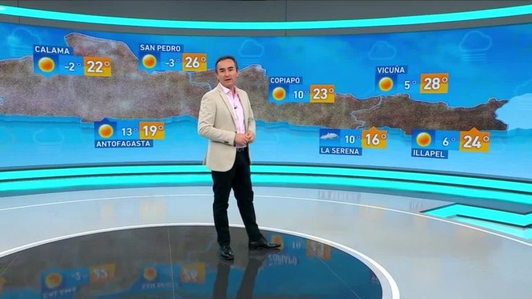 Alejandro Sepúlveda y el informe del tiempo para este lunes 18 de abril