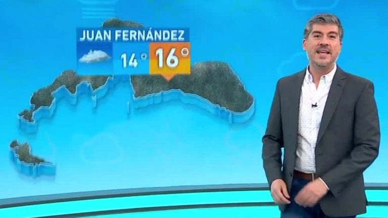 Eduardo Sáez y el informe del tiempo para este jueves 28 de abril