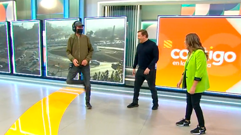 ¿Marcianeke en vivo? Contigo en la Mañana recibió a un inesperado invitado