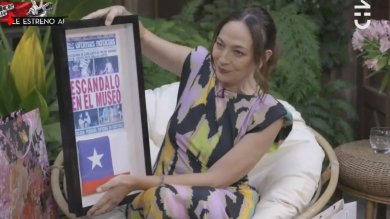 Patricia Rivadeneira recordó performance que escandalizó a la derecha chilena en los 90: 