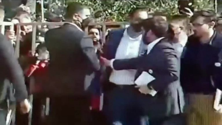 Autor fue detenido: Hombre lanzó piedrazo a Presidente Gabriel Boric en su visita a Coquimbo