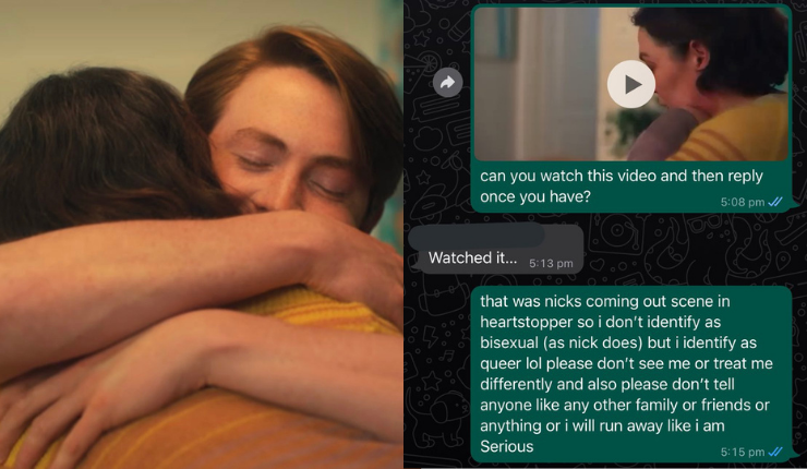 Joven reveló orientación sexual ante sus padres gracias a Heartstopper: Protagonista de la serie reaccionó