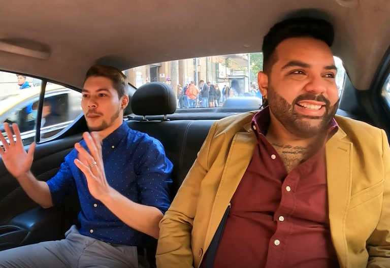 Taxi libre: Cumplir el sueño de casarse en Chile