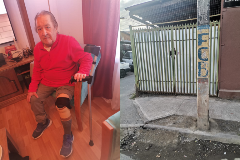 La lucha de un adulto mayor por rebajar multa tras ocupar parte de una vereda para acceder mejor a su casa