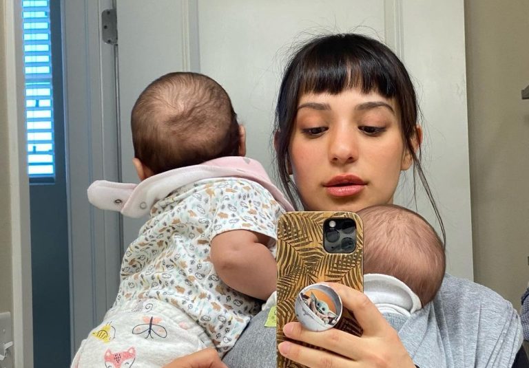 Rocío Toscano celebró el Día de la Madre con tiernas postales de sus mellizos: 