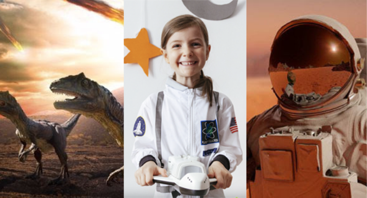 De dinosaurios al cosmos: 3 nuevos imperdibles cursos de astronomía online para niños y niñas