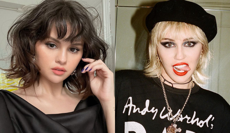 Le salió igual: Selena Gomez imitó a Miley Cyrus en su debut en Saturday Night Live
