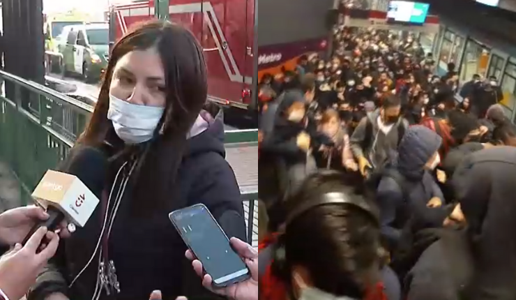 Habla testigo que estaba en metro Las Rejas al momento de explosión: 