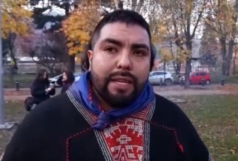 Líder mapuche, Fidel Tranamil: Se abre al diálogo, pero sin 