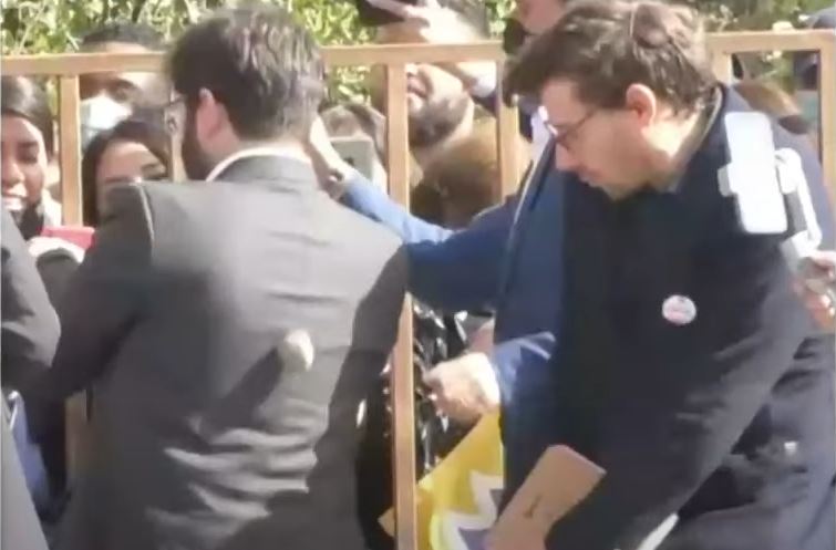 Hombre que lanzó piedra a pdte. Boric tendrá que realizar trabajos comunitarios en Punitaqui