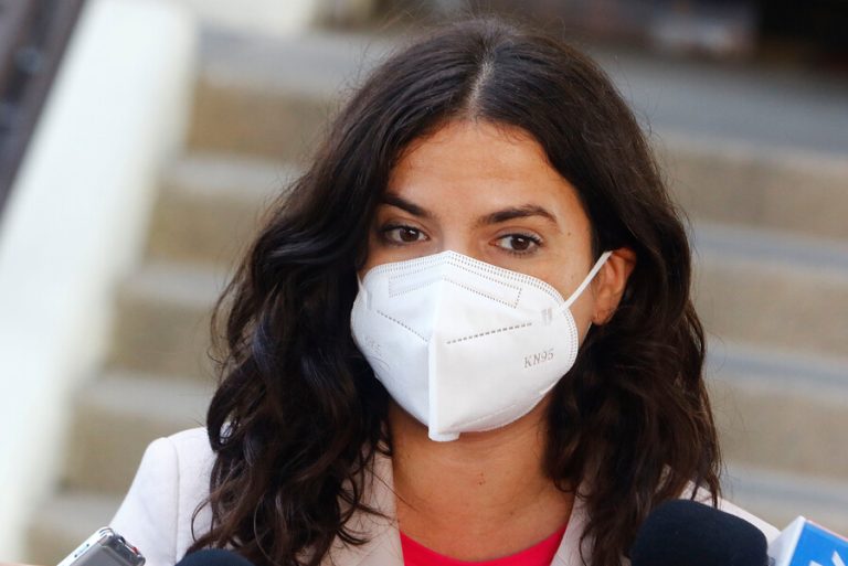 Ministra de la Mujer por prisión preventiva de Nicolás López: 