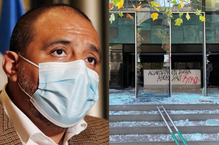 Ministro de Educación condena ataque a Junaeb: 