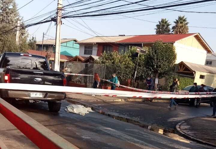 Mamá murió atropellada mientras iba a dejar a su hijo al colegio en Maipú
