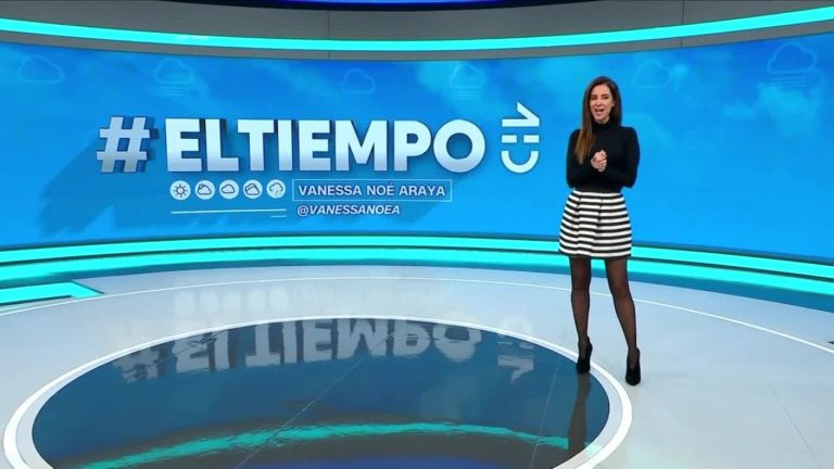 Vanessa Noé y el informe del tiempo para este domingo 8 de mayo