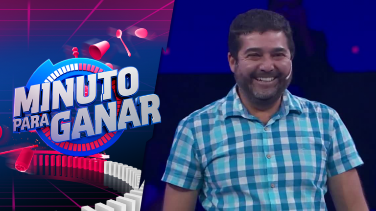 “Tengo una estrella en mi cuerpo”: Fabián Araya encantó al público de Minuto Para Ganar