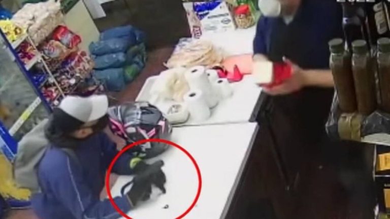 ¡Insólito! Comerciante se defendió con un queso y frustró asalto