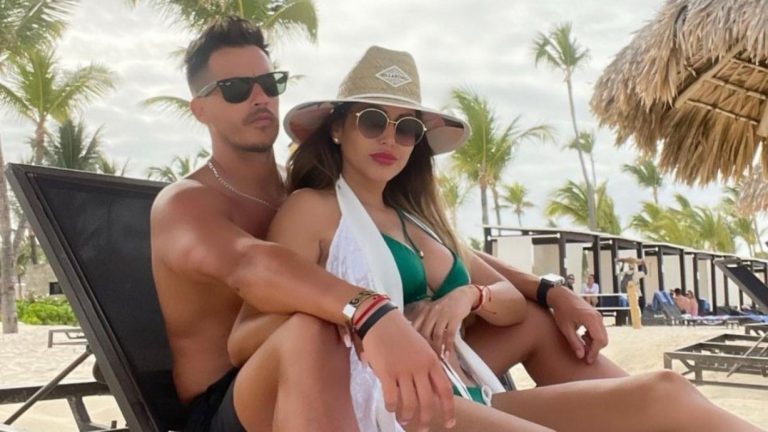 ¡Hasta Arturo Vidal reaccionó! Marité Matus y Camilo Huerta cumplieron un año de relación