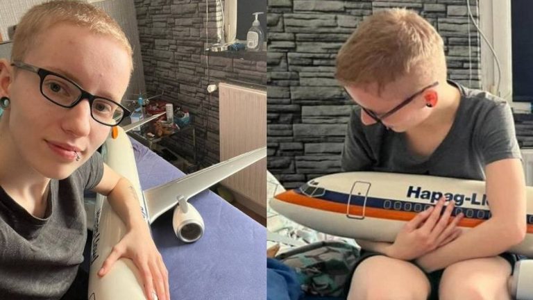 “Sus alas son tan sexies”: Mujer habla de su relación con un avión; quiere casarse con él