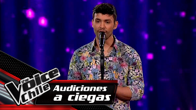 Esteban Araya | Somewhere Over The Rainbow | Audiciones a Ciegas