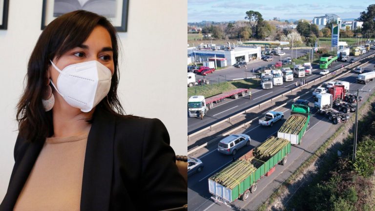 Ministra Siches da ultimátum a camioneros: No descarta aplicar Ley de Seguridad del Estado