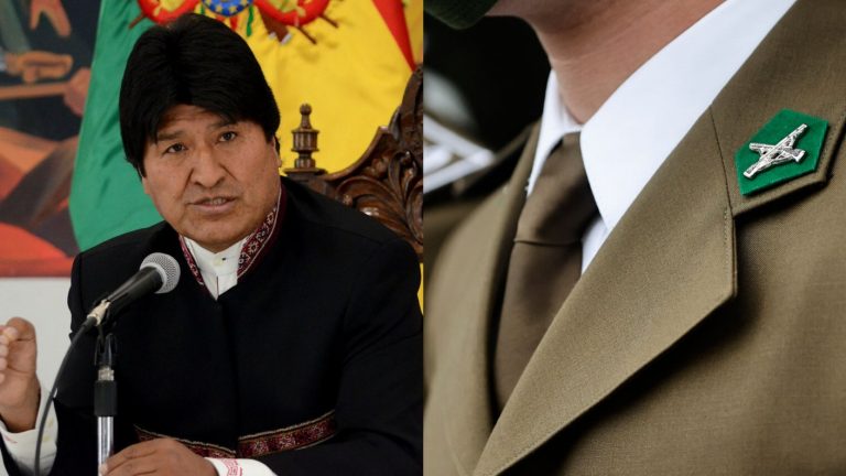 Evo Morales denuncia 