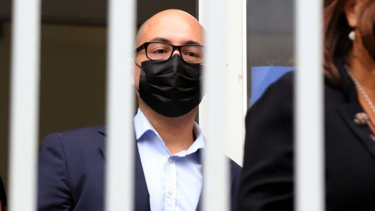 VIDEO: Así fue la llegada de Nicolás López a la cárcel para cumplir su condena