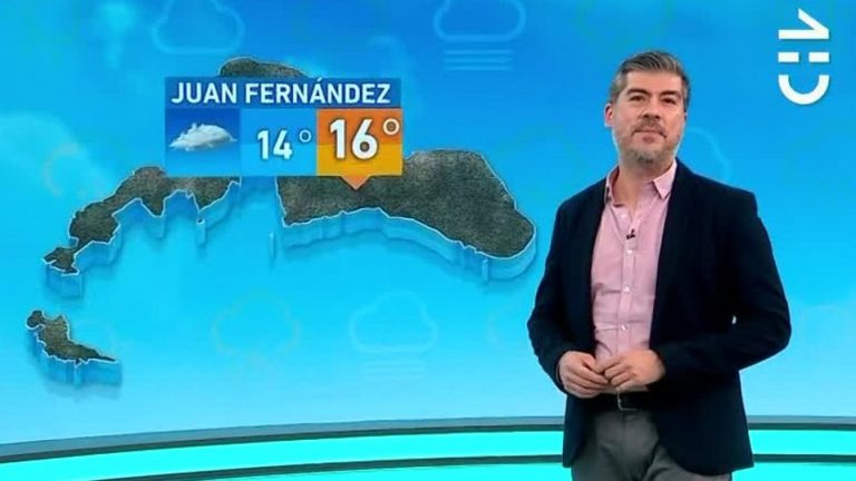 Eduardo Sáez y el informe del tiempo para este martes 24 de mayo