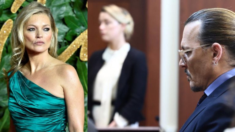 Tras ser nombrada por la actriz: Kate Moss será testigo en juicio que enfrenta a Depp con Heard