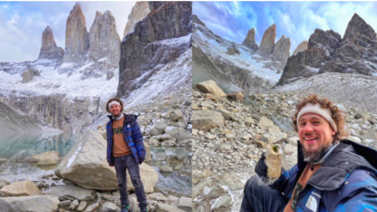 ¡Constató el robo de un monumento! Así fue la visita de Luisito Comunica a Chile