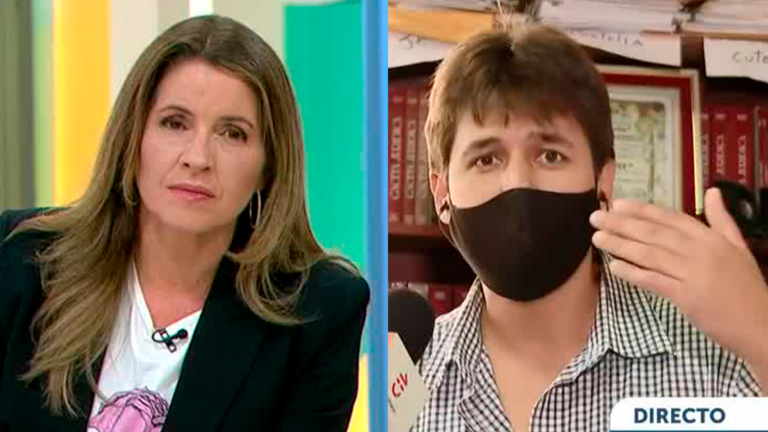 El duro intercambio entre Monse Álvarez y Giorgio Armas: “A una mujer se le puede secuestrar sin tenerla amarrada a la cama”