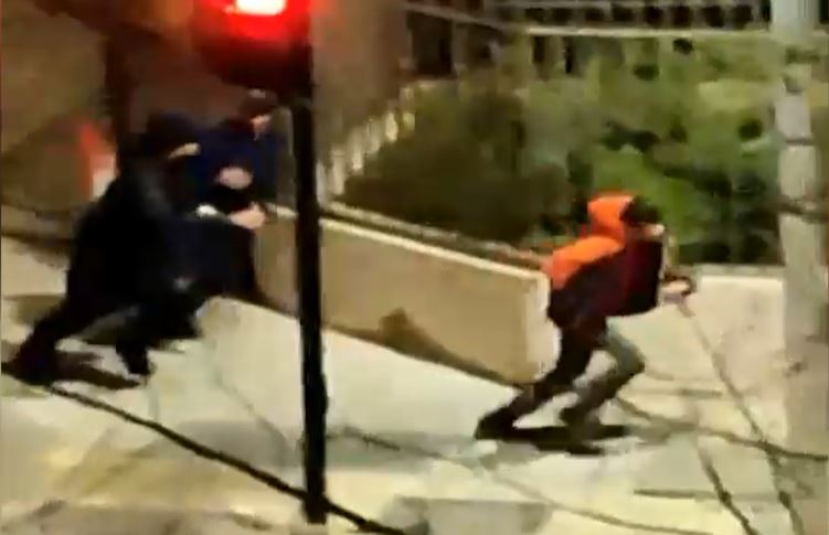 Adolescentes fueron detenidos tras intento de encerrona: Se les echó a perder el auto y chocaron