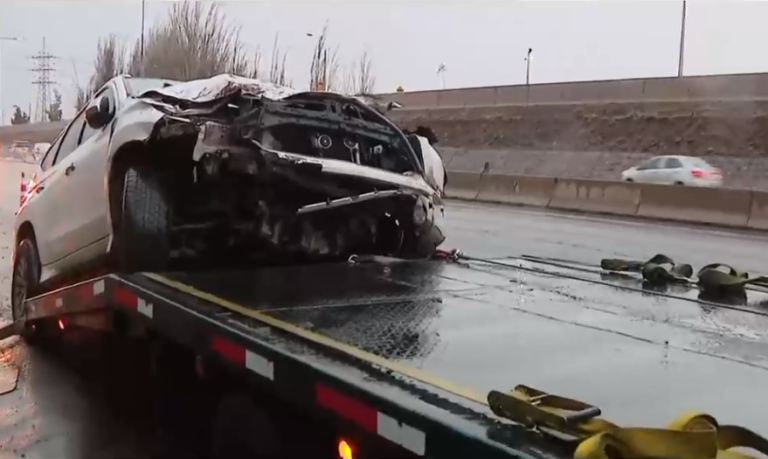 Accidentes y cierre de fronteras: Lo que ha dejado la lluvia en la Región Metropolitana y Valparaíso