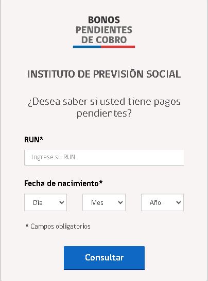 Con tu RUT y fecha de nacimiento: Así puedes revisar online si tienes un bono sin cobrar