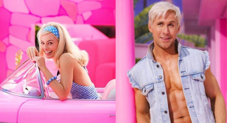 Ahora de vaqueros: Revelan nuevas imágenes de Margot Robbie y Ryan Gosling como Barbie y Ken