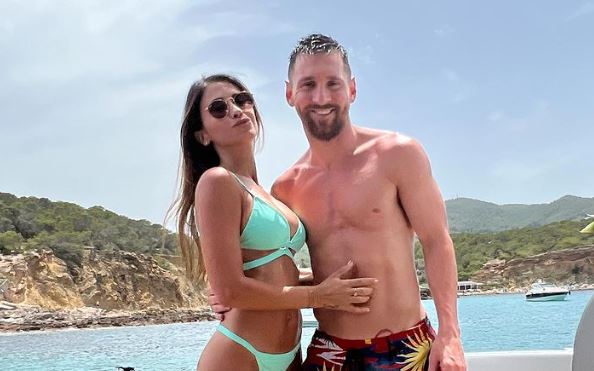 Coqueto: El detalle en sugerente foto de Messi en traje de baño que se hizo viral