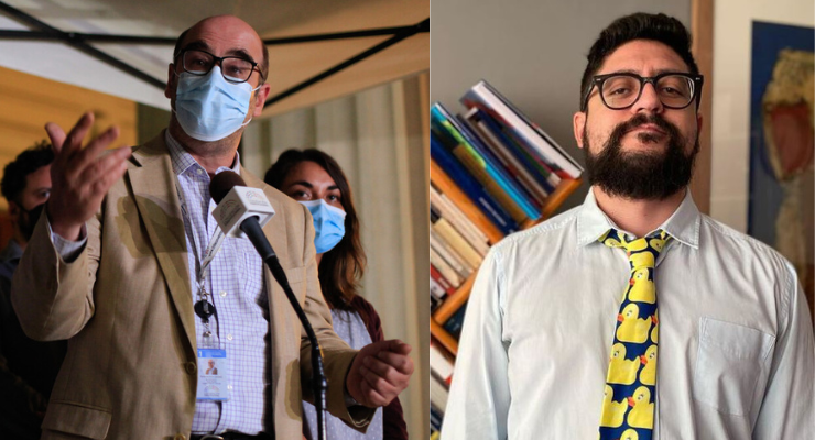 La discusión entre Fernando Atria y Francisco Orrego por viviendas que se tomó las redes sociales