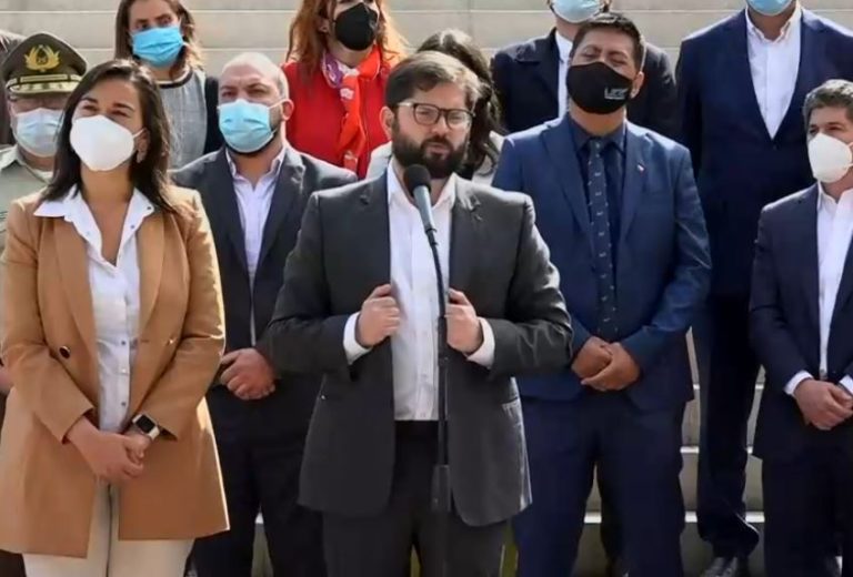 Pdte. Boric dice estar 