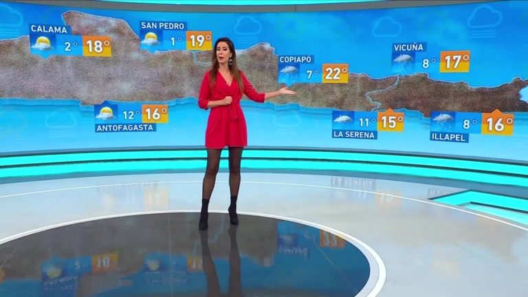 Vanessa Noé y el informe del tiempo para este domingo 5 de junio