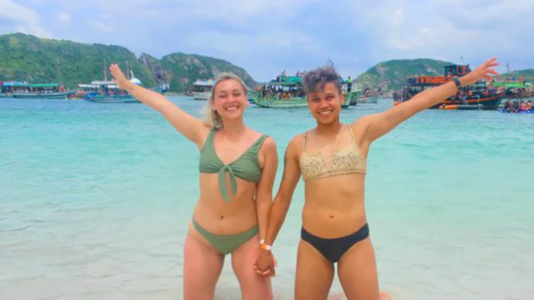 ¡Dieron el sí! Revisa las fotos de la boda entre la futbolista Fernanda Pinilla y la periodista Grace Lazcano