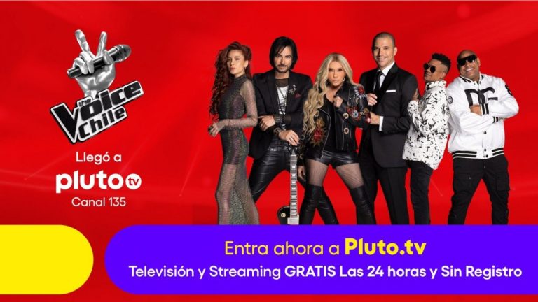 ¿Cómo ver el canal de The Voice Chile en Pluto TV?