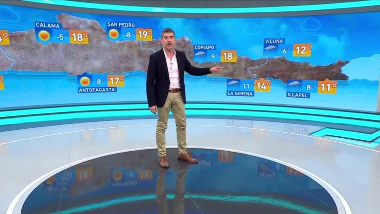 Eduardo Sáez y el informe del tiempo para este miércoles 22 de junio