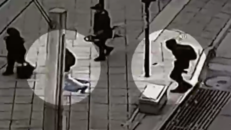 Revelan registro clave de robo a transeúnte en San Joaquín: Víctima murió apuñalada