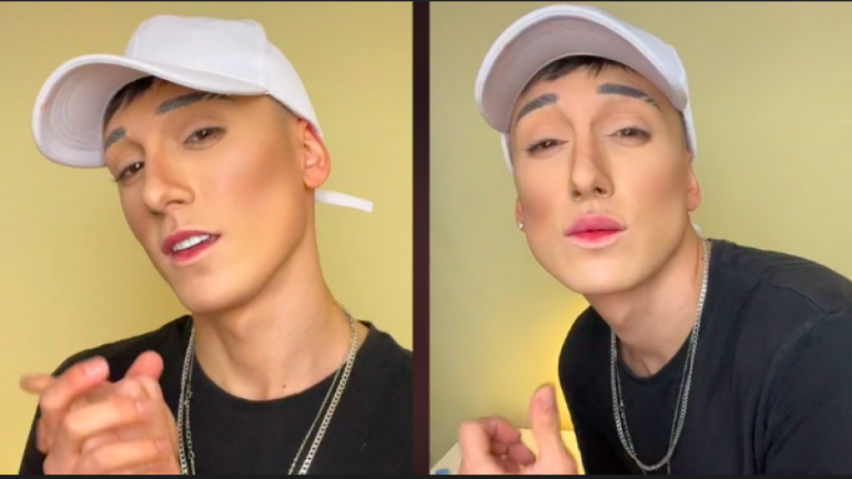 Tiktoker chileno sorprendió con caracterización de Pailita