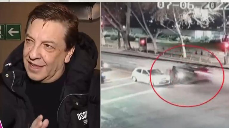 Video capta el momento en que Julio César Rodríguez huye de encerrona en Providencia