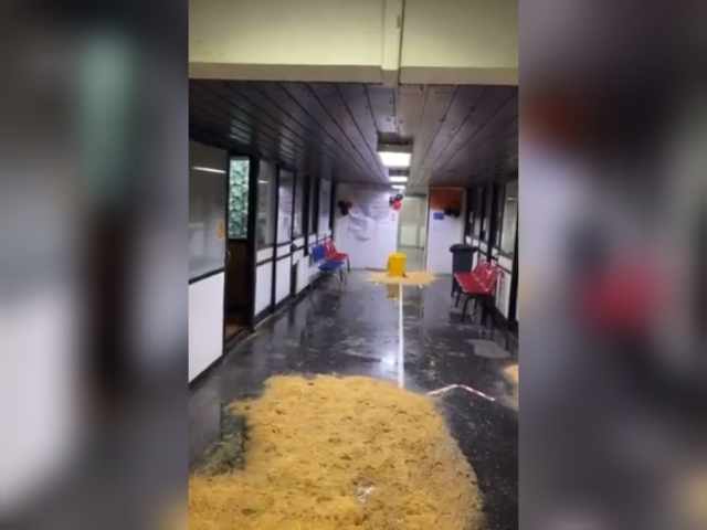 Hospital de Limache sufrió filtraciones por intensas lluvias: Alcalde pide inversión en el recinto