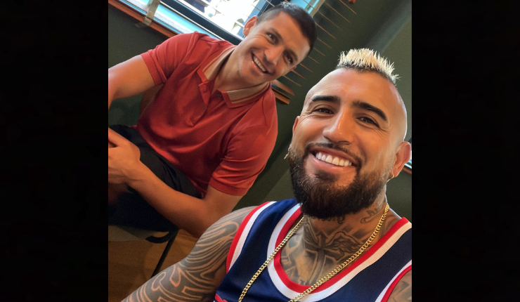 “Mucha historia”: La última foto de Arturo Vidal con Alexis Sánchez en Italia que se viralizó por las redes