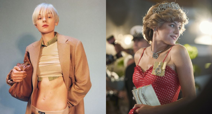 Actriz que dio vida a Lady Di es la primera persona no binaria en portada de prestigiosa revista