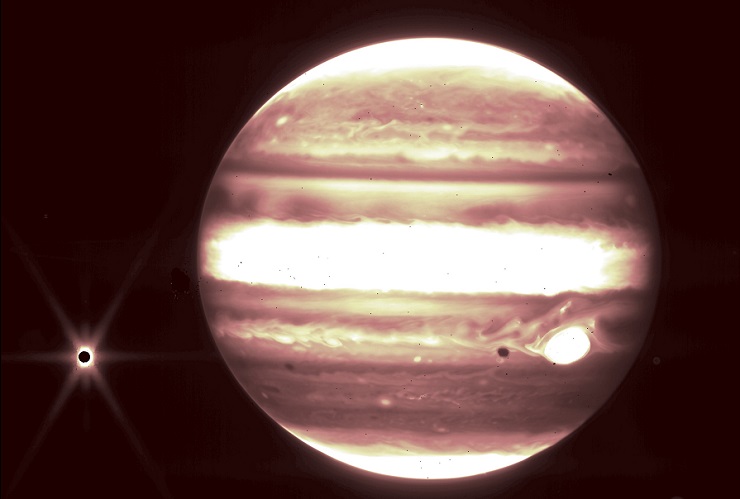 ¡Espectacular! NASA revela inéditas imágenes de Júpiter que fueron tomadas por telescopio James Webb
